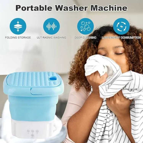 Mini Washing Machine - Premium Quality Washing Machine with Dryer - Portable Washing Machine - Small Washing Machine For Kids Clothes - Foldable Washing Machine Ideal for Travel