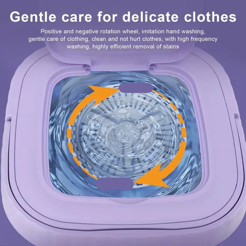 Mini Washing Machine - Premium Quality Washing Machine with Dryer - Portable Washing Machine - Small Washing Machine For Kids Clothes - Foldable Washing Machine Ideal for Travel