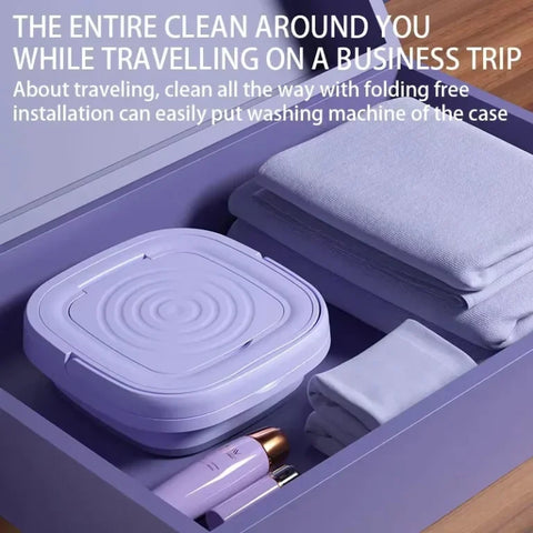 Mini Washing Machine - Premium Quality Washing Machine with Dryer - Portable Washing Machine - Small Washing Machine For Kids Clothes - Foldable Washing Machine Ideal for Travel